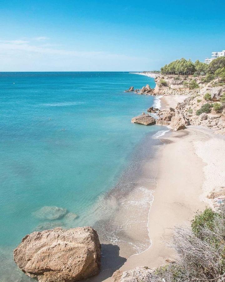 Apartamento Familiar Con Piscina A Un Paso De Playa Cala Sirenas Miami Playa Exteriör bild