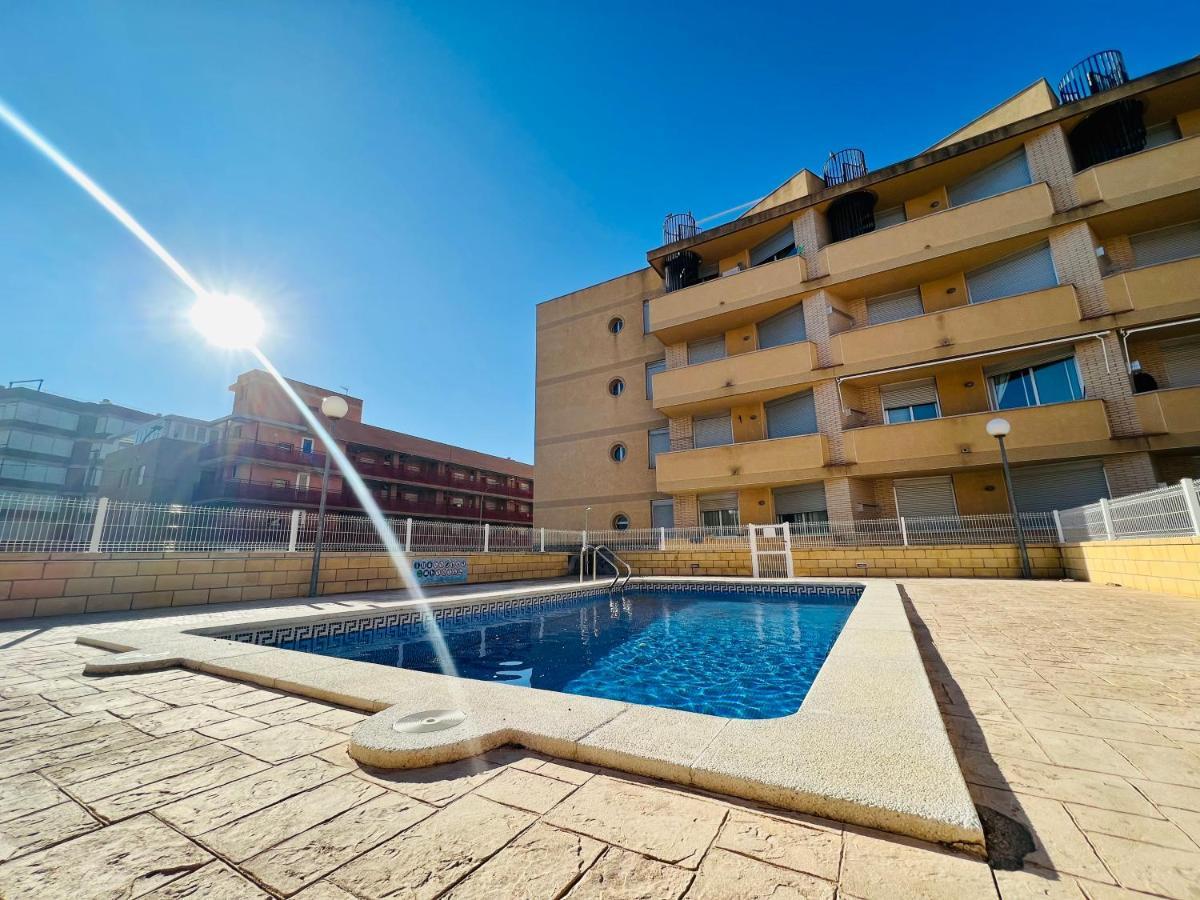 Apartamento Familiar Con Piscina A Un Paso De Playa Cala Sirenas Miami Playa Exteriör bild
