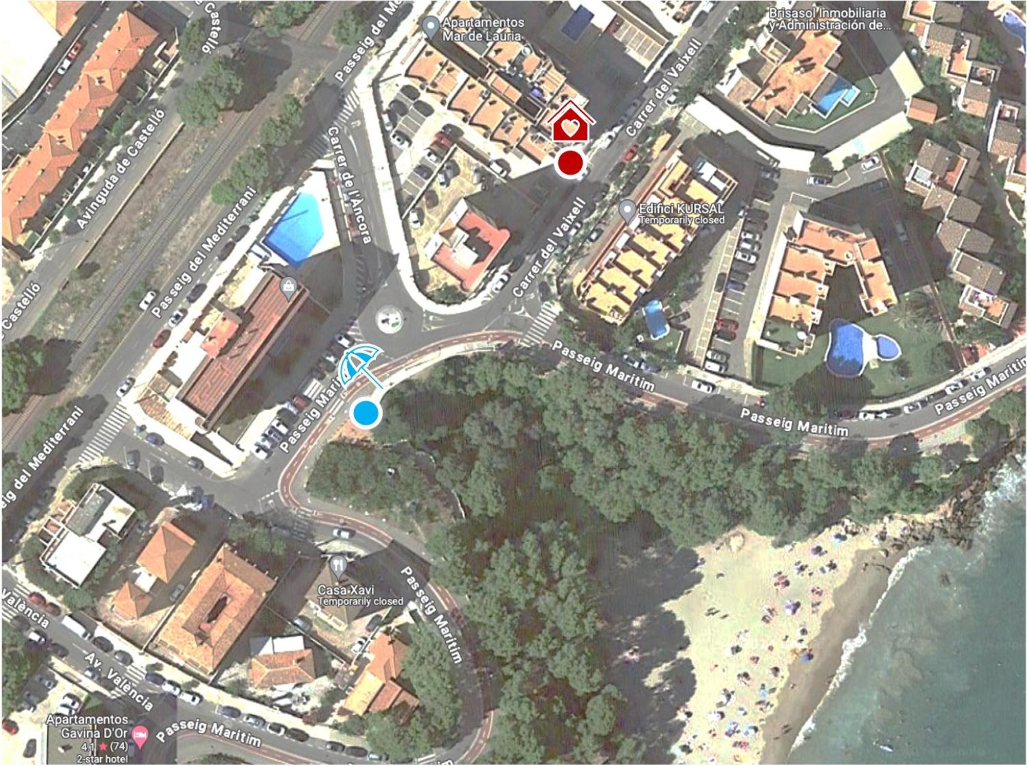 Apartamento Familiar Con Piscina A Un Paso De Playa Cala Sirenas Miami Playa Exteriör bild